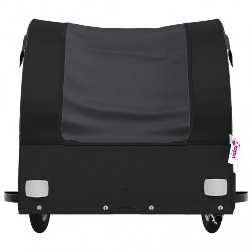 Cykelanhænger 45 kg - jern, sort