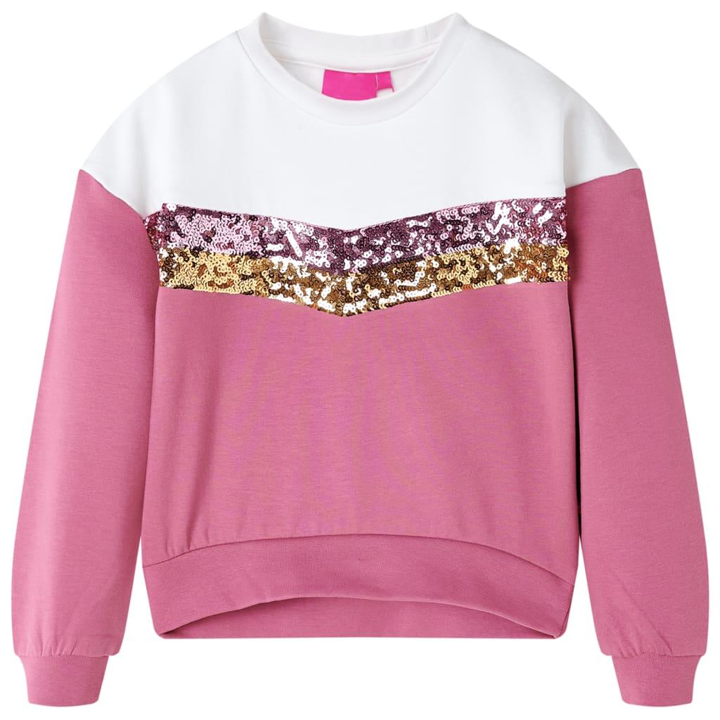 Sweatshirt Til Børn Str 92 Pink