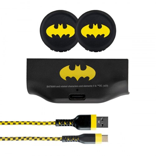 FR-TEC BATXBP&C opladningssæt - USB-A til USB-C med 1000 mAh batteri (Batman)