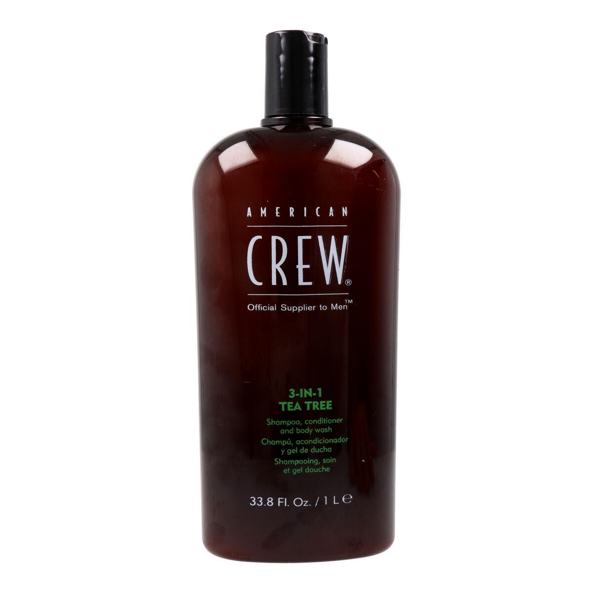 Gel Shampoo Hårbalsam American Crew Tea Tree