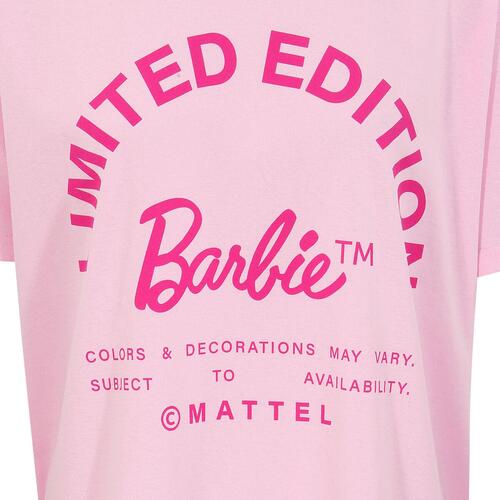 Kortærmet T-shirt Barbie Limited Edition Lyserød Unisex L