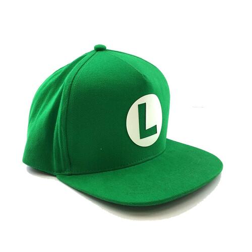 Unisex hat Super Mario Luigi Badge 58 cm Grøn Onesize