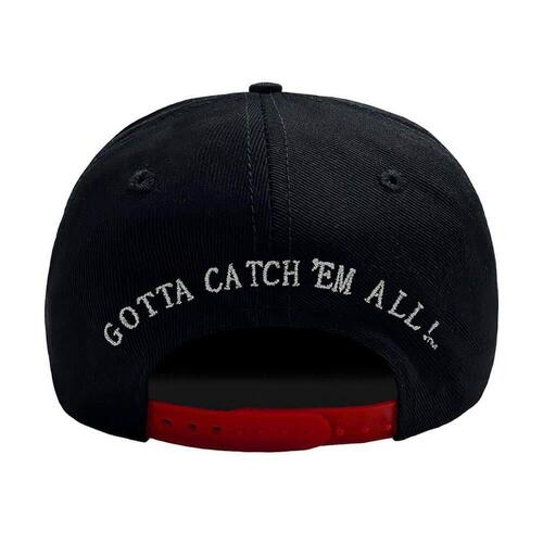 Unisex hat Pokémon Trainer 58 cm Sort Rød Onesize