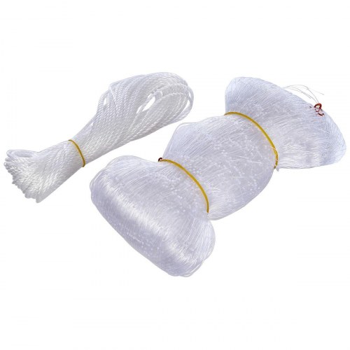 Trixie sikkerhedsnet til kat - gennemsigtig nylon, 3 × 6 m (masker 3 × 3 cm)