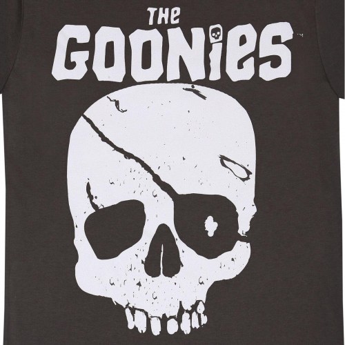 The Goonies T-shirt - Skull & Logo, grafit, kortærmet, XL