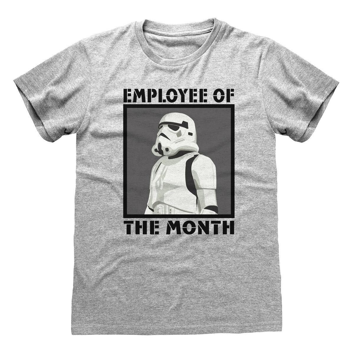 Star Wars T-shirt “Employee of the Month” - Grå Unisex, XL