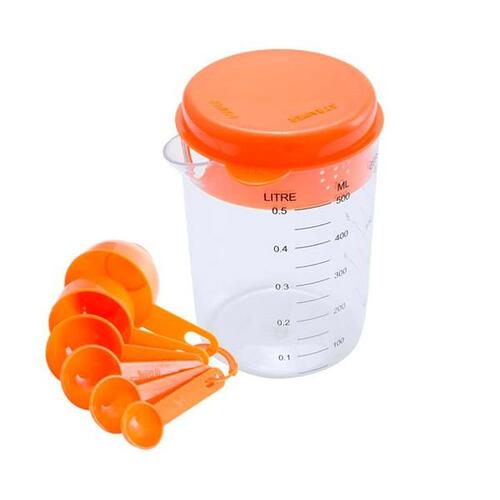 Køkkensæt (7 stk) (500 ml) 144492 Orange
