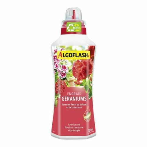 Algoflash plantegødning til geranier og altanblomster, 750 ml