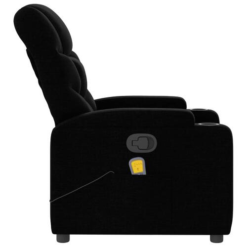 Massagestol stof sort