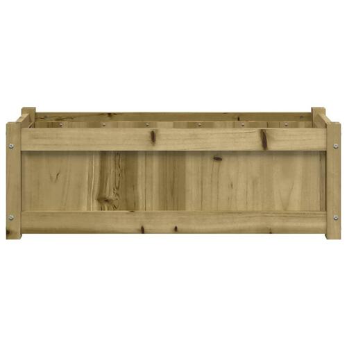 Plantekasse 90x31x31 cm imprægneret fyrretræ
