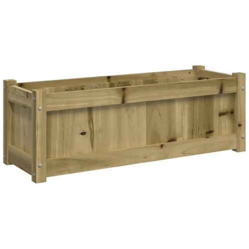 Plantekasse 90x31x31 cm imprægneret fyrretræ