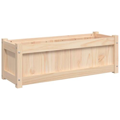 Plantekasse 90x31x31 cm massivt fyrretræ