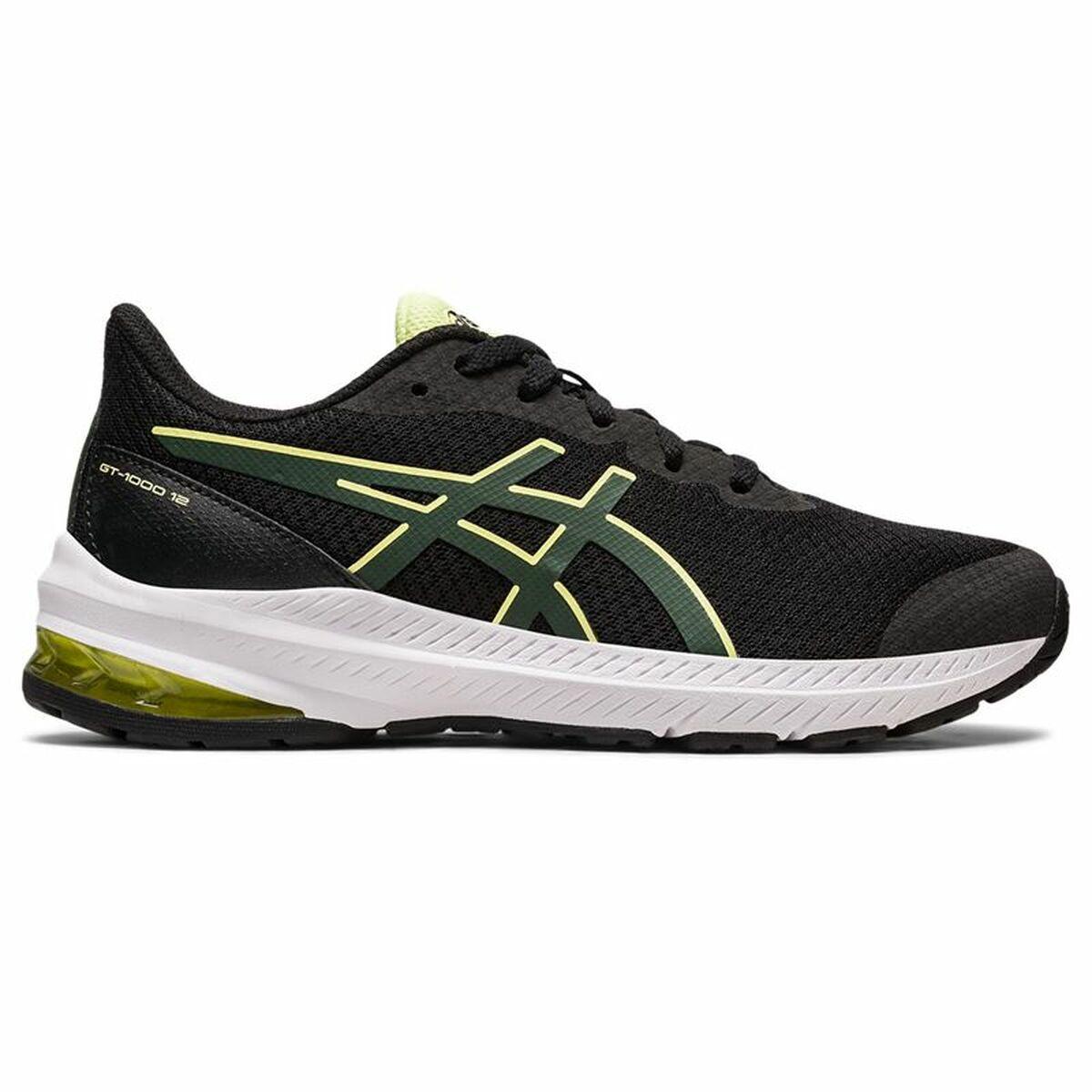 Løbesko til børn Asics GT-1000 12 GS Sort 39.5