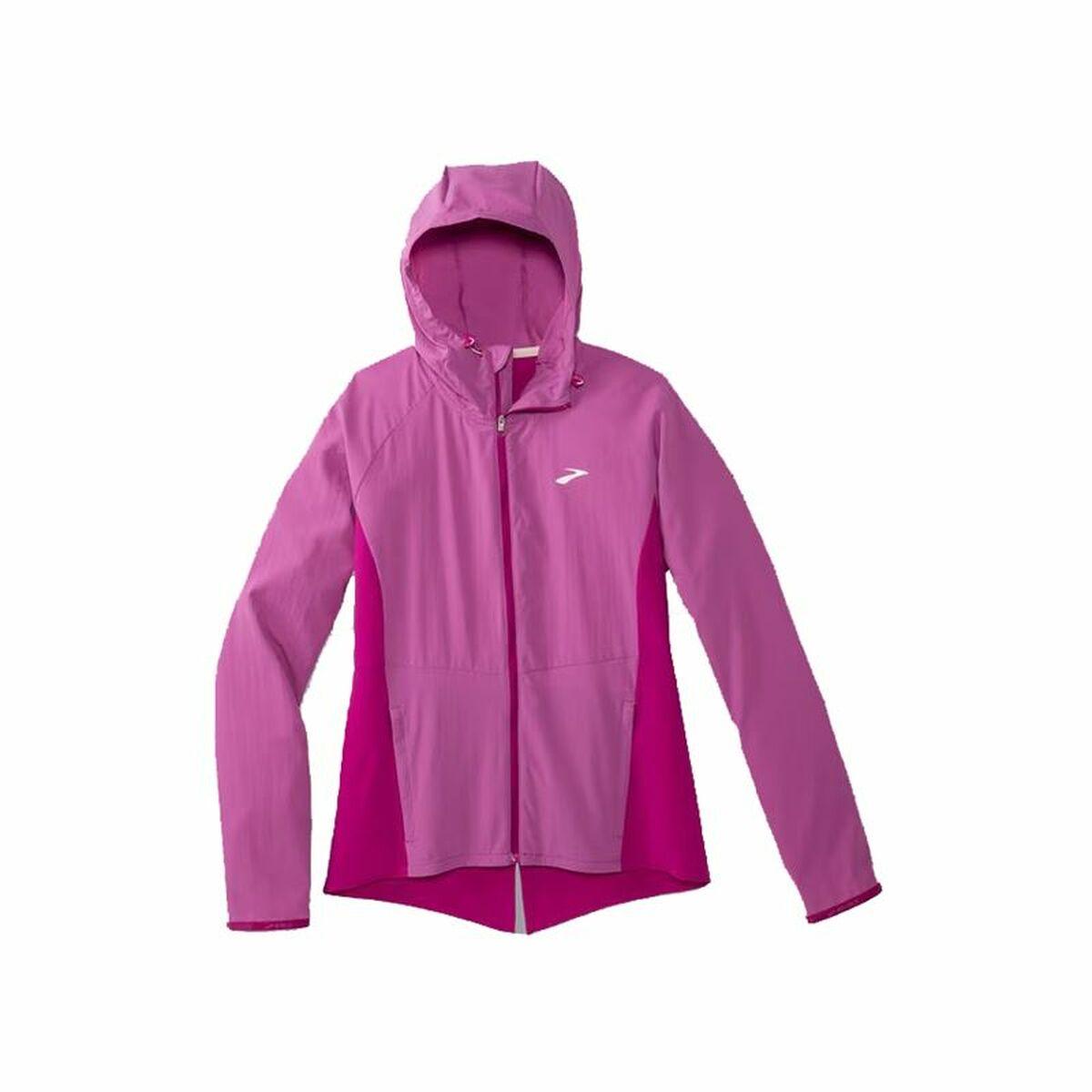Sportsjakke Til Damer Brooks Canopy Frosted Mørk Pink S