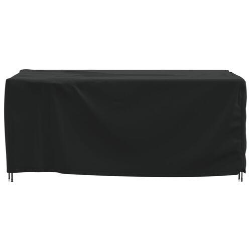 Overtræk til havemøbler 200x165x80 cm 420D oxfordstof sort