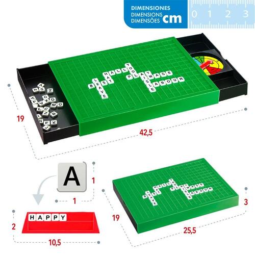 Brætspil ordspil - CB Games, 25,5 × 19 × 3 cm (6 enheder)