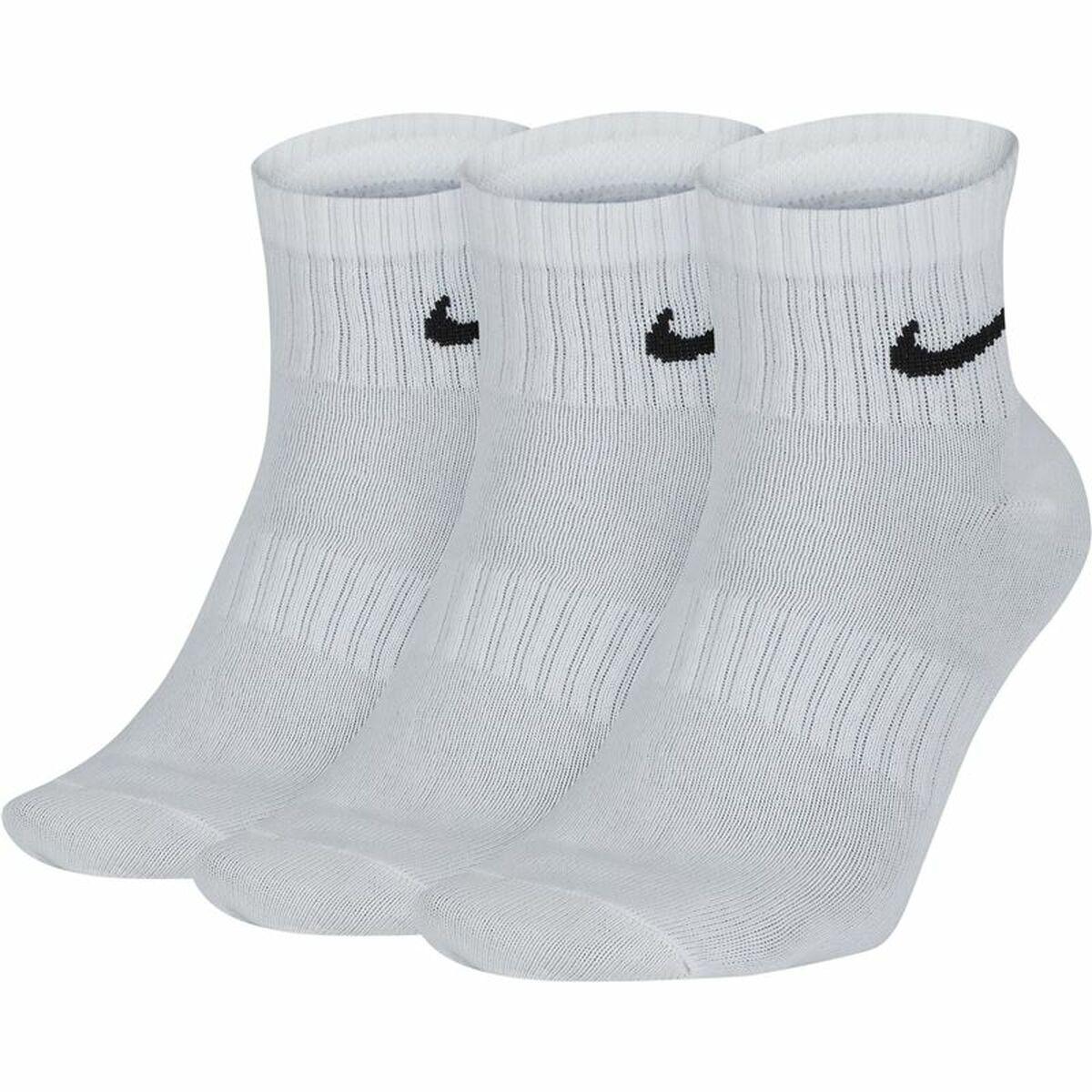 Sportsstrømper Nike Everyday Lightweight 3 par Hvid 46-50