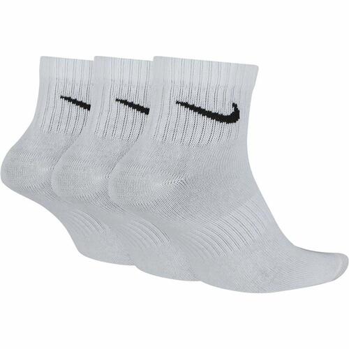 Sportsstrømper Nike Everyday Lightweight 3 par Hvid 46-50