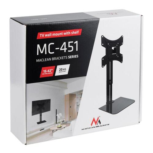Vægkonsol MacLean MC-451 15" 42"