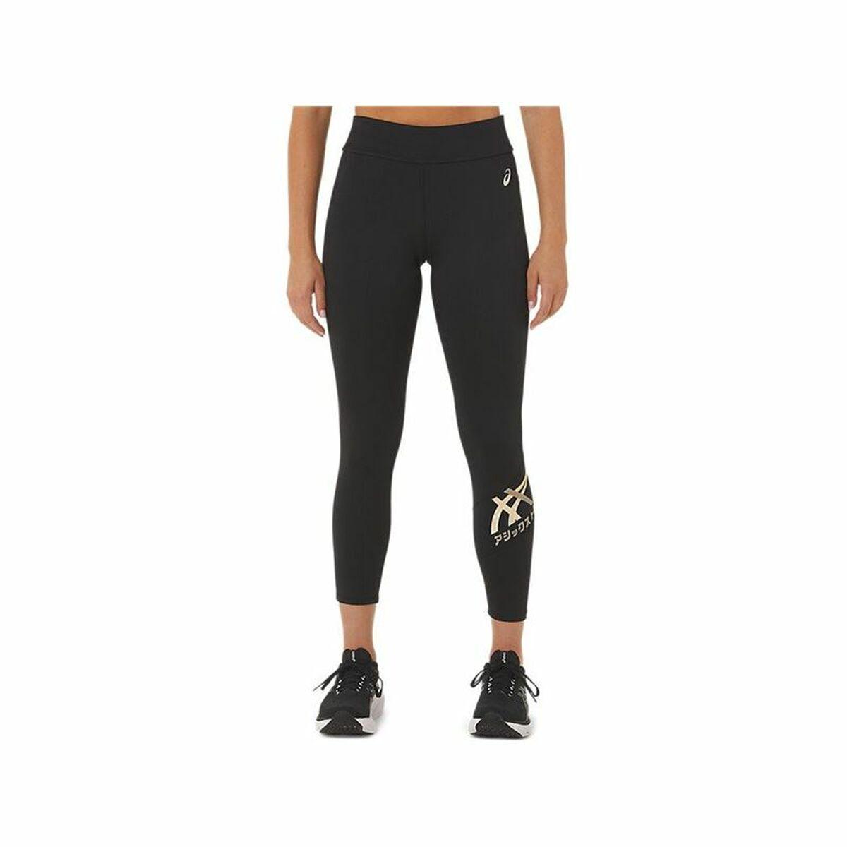 Sport Leggings Til Kvinder Asics Tiger 7/8 Sort Xs