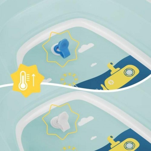 Babybadekar Badabulle foldbart 35 l - hvid