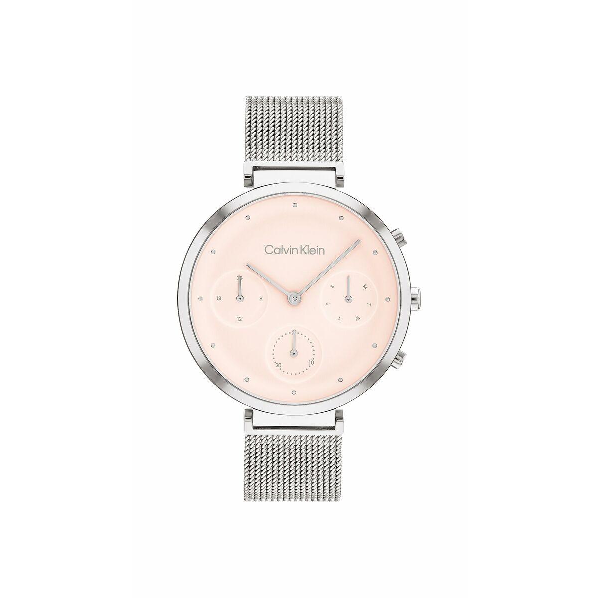 Herreur Calvin Klein 25200286 Pink Sølvfarvet