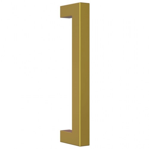 Skabshåndtag 10 stk. 128 mm rustfrit stål guldfarvet