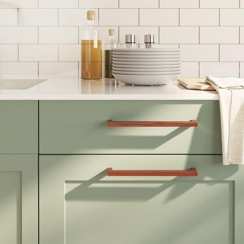 Skabshåndtag 5 stk. 224 mm rustfrit stål bronzefarvet