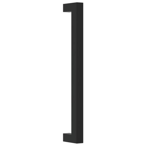 Skabshåndtag 5 stk. 192 mm rustfrit stål sort