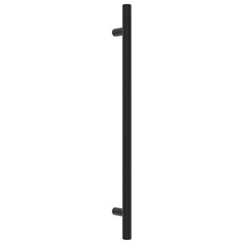 Skabshåndtag 5 stk. 224 mm rustfrit stål sort