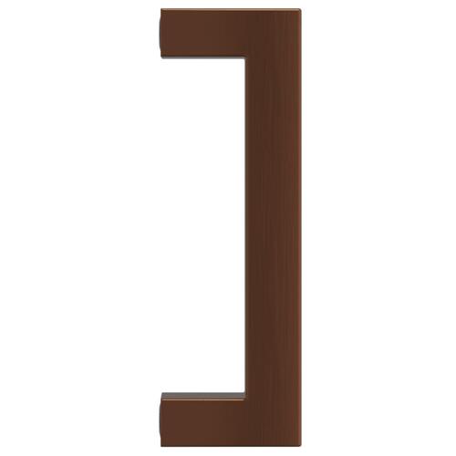 Skabshåndtag 10 stk. 96 mm rustfrit stål bronzefarvet