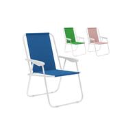 Polstrede Campingstol Marbueno 59 x 75 x 51 cm Multifarvet