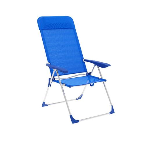 Polstrede Campingstol Marbueno Blå 69 x 109 x 58 cm