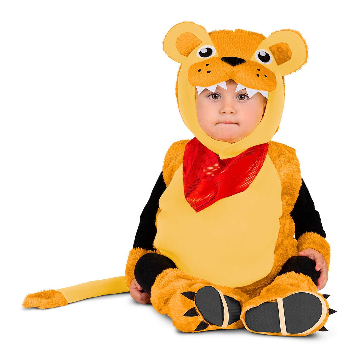 Kostume til børn Løve (4 Dele) 5-6 år