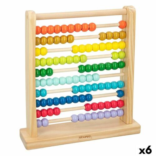 Kugleramme i træ Woomax + 12 måneder (6 enheder)