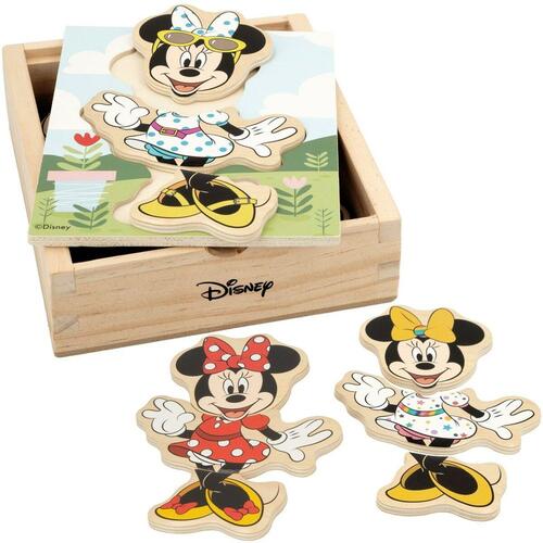 Børne Puslespil af Træ Disney + 2 år 19 Dele (12 enheder)