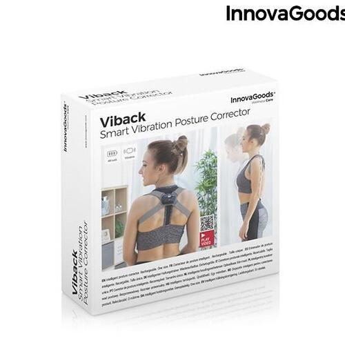 Intelligent genopladelig holdningskorrigerende træner med vibrationer Viback InnovaGoods