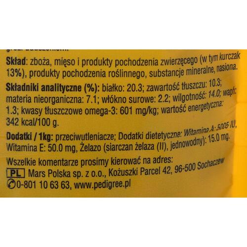 Hundesnack Pedigree Mini Kylling 125 g