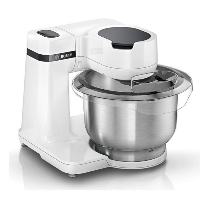 Foodprocessor BOSCH MUMS2EW00 Hvid Sort Sølvfarvet 900 W