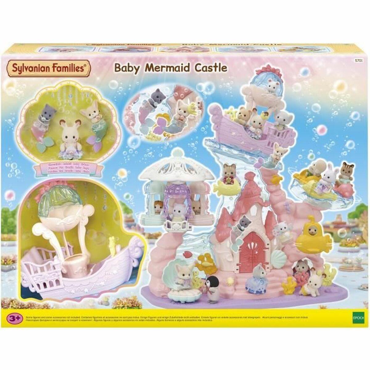 Legetøjssæt Sylvanian Families Babie Mermaid Castle Plastik