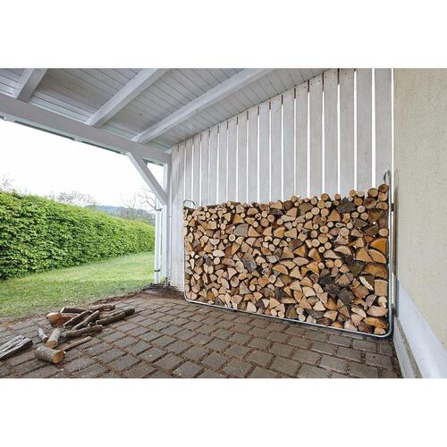 Brændeholder Wolfcraft 5125000 Forlængbar XXL Metal 1,76-3,24 m