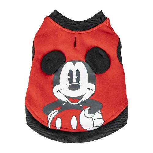 Hund Sweatshirt Mickey Mouse S Rød