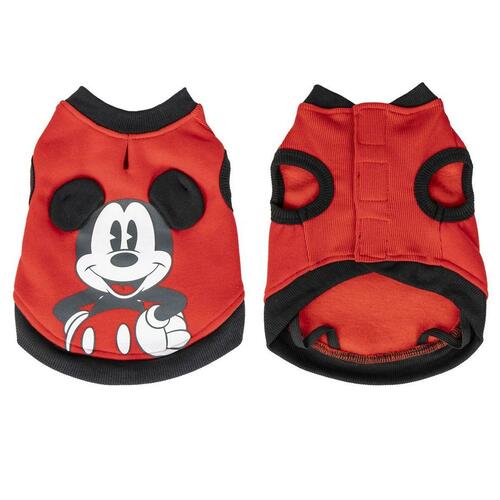 Hund Sweatshirt Mickey Mouse S Rød