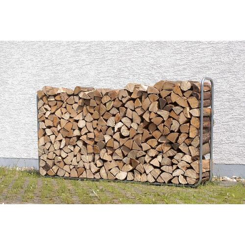 Brændeholder Wolfcraft 5122000 Forlængbar Metal 1,72-2,34 m