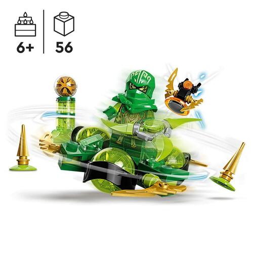 Playset Ninjago : Lloy's Dragon Power Spin Lego 71779 56 Dele
