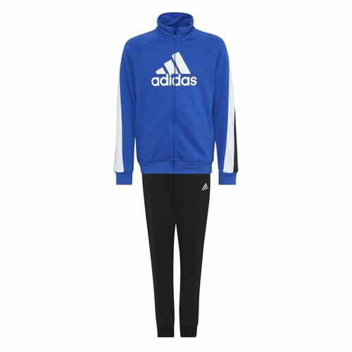 Træningsdragt til børn Adidas Colourblock Blå Sort 15-16 år