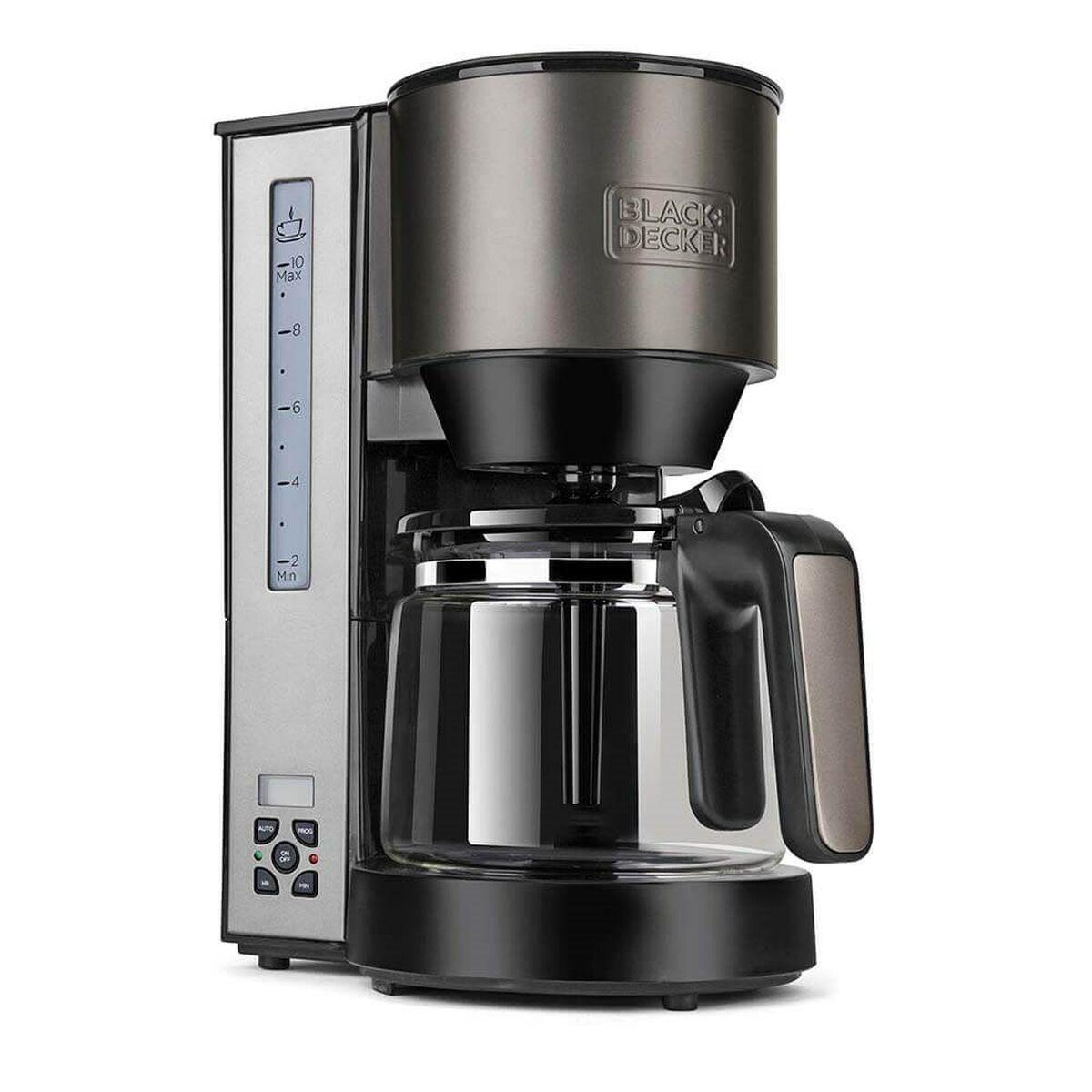 Superautomatisk Kaffemaskine Black & Decker Es9200020b Sort Sølvfarvet 1000