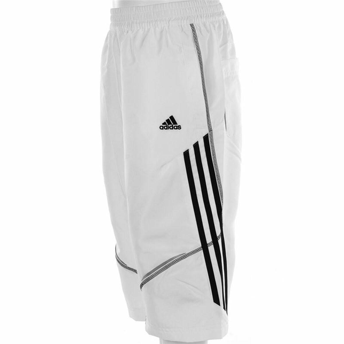 Adidas 3/4 Træningsshorts Til Drenge Hvid 9-10 år