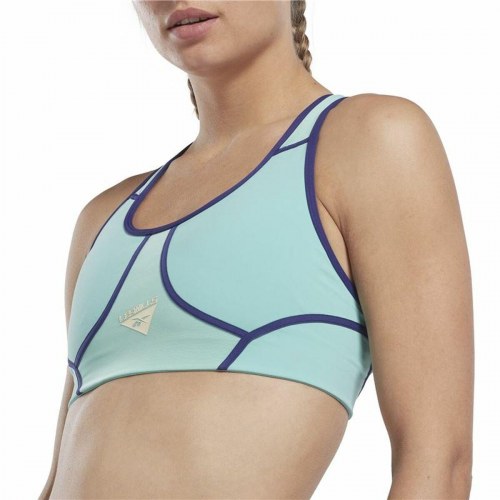 Reebok Les Mills sports-bh - turkisblå (L)