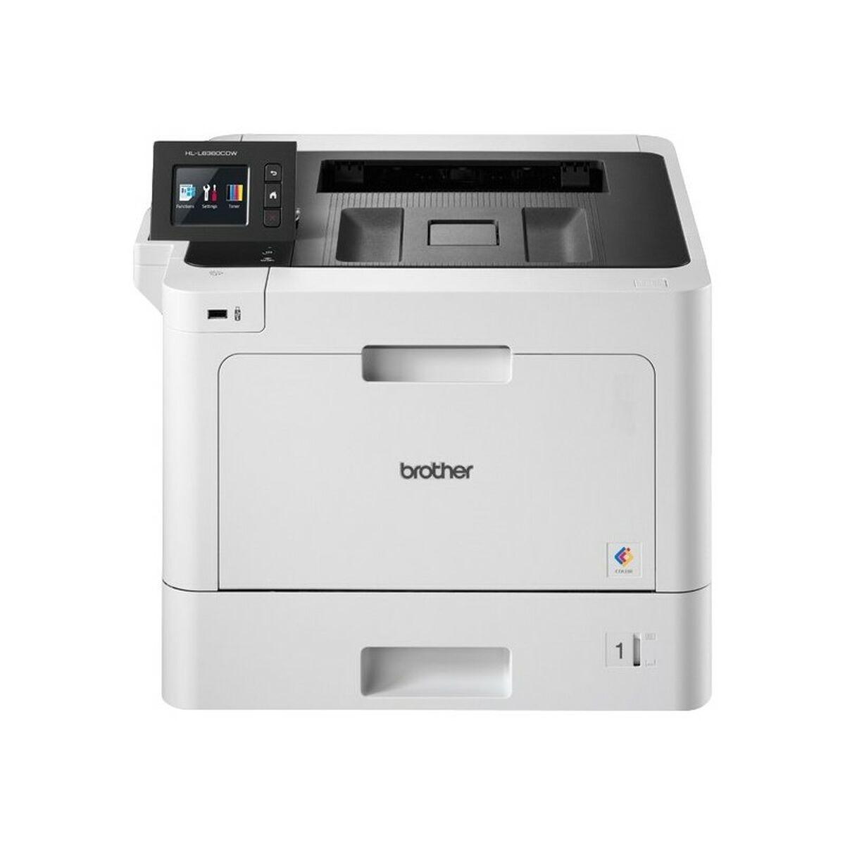 Laser Printer Brother Color Hl L8360cdw Hvid